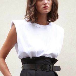 Frankie Shop - Eva Padded Muscle Top